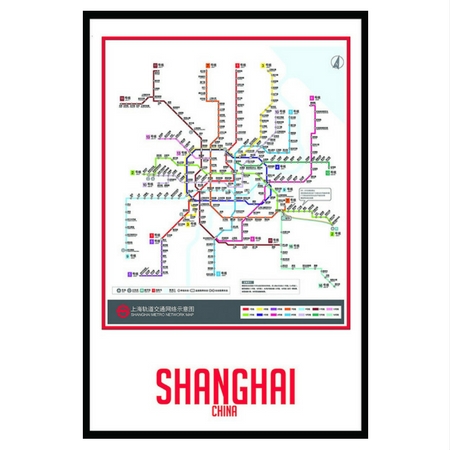 shanghai-subway-map | Chinese American Family